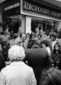 Shoppers outside Richard Shops, ladies outfitters, No. 11 Fargate, c. 1970s