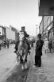 Police horse on Bramall Lane, c.1970s
