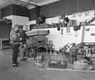 Decorating at the former John Banner Ltd building, (known as Banners), Nos. 620 - 636 Attercliffe Road, Attercliffe