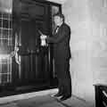 Emlyn Hughes (1947 - 2004), footballer, opens a show home, Sheffield Emlyn Hughes (1947 - 2004), footballer, opens a show home, Sheffield