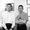 Richard Bradley and Alan Hill, GQ Clothes, menswear, No. 3 Charter Square