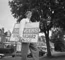 Jim Spencer, estate agent, Spencer's, [No. 469 Ecclesall Road]