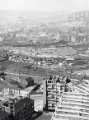 View: rb00167 View from Hyde Park Flats showing (foreground) Broad Street, (centre) Canal Basin, later Victoria Quays and (centre right) the Royal Victoria Hotel