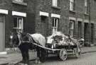 'East End Scene' - rag and bone horse drawn cart 'East End Scene' - rag and bone horse drawn cart