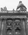 Carved stonework above Barclays Bank, corner of Commercial Street and Fitzalan Square Carved stonework above Barclays Bank, corner of Commercial Street and Fitzalan Square