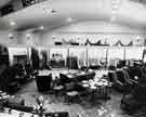 Furniture goods displayed in the Stocksbridge Works Victory Club, Manchester Road to celebrate the Centenary of the Cooperative Wholesale Society Ltd. (1860 - 1960) Furniture goods displayed in the Stocksbridge Works Victory Club, Manchester Road to celebrate the Centenary of the Cooperative Wholesale Society Ltd. (1860 - 1960)