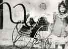 Grace Carnall, baby in the pram