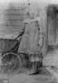 Miss Ida Towler of Darnall with her pram Miss Ida Towler of Darnall with her pram