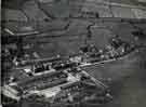 Aerial view of Woodhouse showing (centre left) Woodhouse County Junior School, Station Road 
