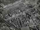 Aerial view of the Wicker area showing (centre left) Royal Victoria Hotel, (top centre) Arthur Balfour and Co., Willey Street and (top right) Castle Markets