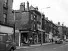 Glossop Road showing (l. to r.) No. 255 Sternhall, restaurant and coffee lounge; No. 257 A. E. Jameson and Co., antique dealers; No. 259 Stephen Matthew Estates Ltd.; No. 261 Soupa-Sarni and No. 263 Lloyds Bank