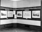 'Designs for Future Branch Libraries' at the Town Planning Exhibition, 19th July - 31th August, 1945, No. 3 Gallery, Graves Art Gallery, Surrey Street