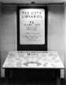 Display of 'The City Libraries 92 years ago' at the Town Planning Exhibition, 19th July - 31th August, 1945, No. 3 Gallery, Graves Art Gallery, Surrey Street