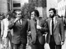 Sheffield visit to Donetsk [Ukraine, USSR] showing (1st right) Councillor David Blunkett