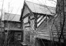 Timber framing at Broom Hall, Broomhall Road