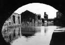 View of the derelict Parker's Wharf from underneath Cadman Street Bridge, Sheffield and South Yorkshire Navigation