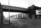 West Tinsley Railway Bridge (built 1900), Sheffield Road looking towards Attercliffe Common
