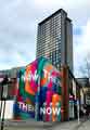Sheffield Photographic Society Collection: Howard Street Art, 'Now Then' mural by Rob Lee