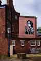Sheffield Photographic Society Collection: Jarvis Cocker mural by Bubba 2000, rear of Fat Cat public house, No. 23 Alma Street Sheffield Photographic Society Collection: Jarvis Cocker mural by Bubba 2000, rear of Fat Cat public house, No. 23 Alma Street