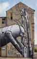 Sheffield Photographic Society Collection: Phlegm wall art, Headford Street Sheffield Photographic Society Collection: Phlegm wall art, Headford Street