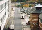 Pond Hill looking towards Sheaf Street showing (right) Pond Street bus station, Sheffield [Transport] Interchange 