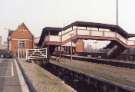 Footbridge across Scunthorpe Railway Station Footbridge across Scunthorpe Railway Station