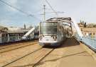 Supertram 03 on Park Square Bridge