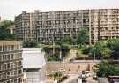 View from Pond Hill of (top) Park Hill Flats showing Sheaf Street (foreground) and (left) Heriot House and Ponds Forge Sports Centre View from Pond Hill of (top) Park Hill Flats showing Sheaf Street (foreground) and (left) Heriot House and Ponds Forge Sports Centre