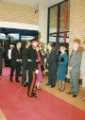 Meeting Queen Elizabeth II at unidentified royal visit (in connection with South Yorkshire Passenger Transport Executive)