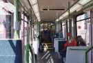 Interior of a Supertram coach