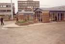 View: sypte00384 South Yorkshire Passenger Transport Executive (SYPTE), Sheffield transport interchange, Pond Street bus station showing (back centre) Heriot House, offices