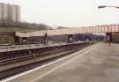 South Yorkshire Transport Executive (SYPTE). Footbridge and platforms, Sheffield Midland railway station 