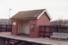 South Yorkshire Passenger Transport Executive (SYPTE). Platform shelter, Chapeltown Railway Station