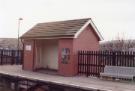 South Yorkshire Transport Executive (SYPTE). Platform shelter, Chapeltown Railway Station