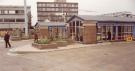 View: sypte00510 South Yorkshire Passenger Transport Executive (SYPTE). Sheffield Transport Interchange / Pond Street bus station showing (centre) Heriot House, offices, c. 1990