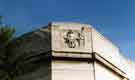 View: t11702 Sculpture at the top of the Central Library and Graves Art Gallery, by brothers, Alfred and W.F. Tory, Surrey Street