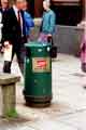 Sponsored litter bin, Cleansing Services Department, Sheffield City Council