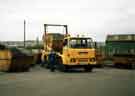 Skip lorry removing furnace ashes, Cleansing Services Department, Sheffield City Council