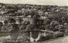 View of Fulwood and (bottom) Forge Dam and lake, Whiteley Wood