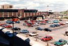 Broad Street car park from Shude Hill showing (left) Sheaf Market and (right) Park Square