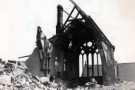 Demolition of All Saints C. of E. Church, Ellesmere Road showing the altar end of the church