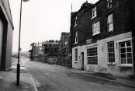 Bowdon Street looking towards Wellington Street showing (right) No. 41 Thomas Flynn Ltd., saw and tool manufacturers
