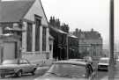 Jamia Mosque (formerly Unitarian Mission Church) No. 20 Shirland Lane, Attercliffe looking towards Midland Bank, No. 629 Attercliffe Road