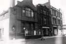 Pinfold Street showing (left) No.10 the former Sheffield Gas Company House, (centre) No.12 Christian Science Reading Room and (right) Needham Engineering Co. Ltd. Pinfold Street showing (left) No.10 the former Sheffield Gas Company House, (centre) No.12 Christian Science Reading Room and (right) Needham Engineering Co. Ltd.