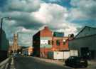 Boston Street looking towards (centre) St Mary C. of E, Church, Bramall Lane