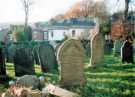Gravestones at Christ Church C. of E. Church, Fulwood looking towards Chorley Road