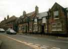 Town End Road, Ecclesfield showing (right) No. 8 former Griffin Inn and (centre) No. 10 former Midland Bank