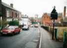Daniel Hill looking towards (right) Upperthorpe Library and Upperthorpe Road