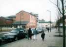 Fitzwilliam Street looking towards Charter Row showing (centre) Salvation Army Hostel, No. 126 Charter Row