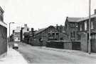 Leavygreave Road looking towards Portobello showing (back left) Chadwick and Son, slaters, plasterers, painters and steelplejacks, Victoria Street Leavygreave Road looking towards Portobello showing (back left) Chadwick and Son, slaters, plasterers, painters and steelplejacks, Victoria Street